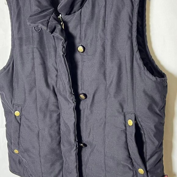 Woolrich Vintage Quilted Puffer Vest - Black (Women's Small) - Picture 4 of 8